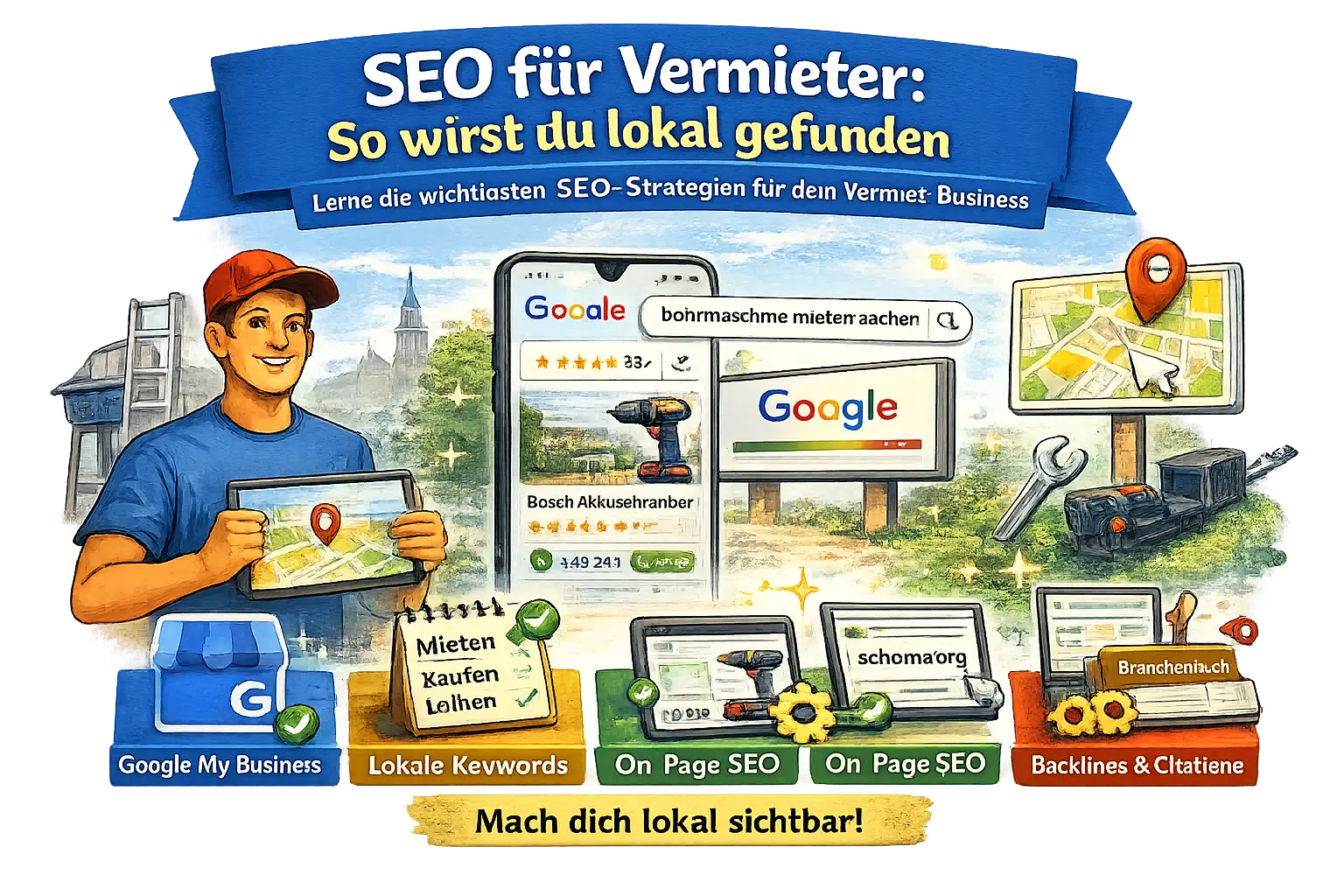SEO für Vermieter: Die technischen Hürden & die einfache Lösung (2026)