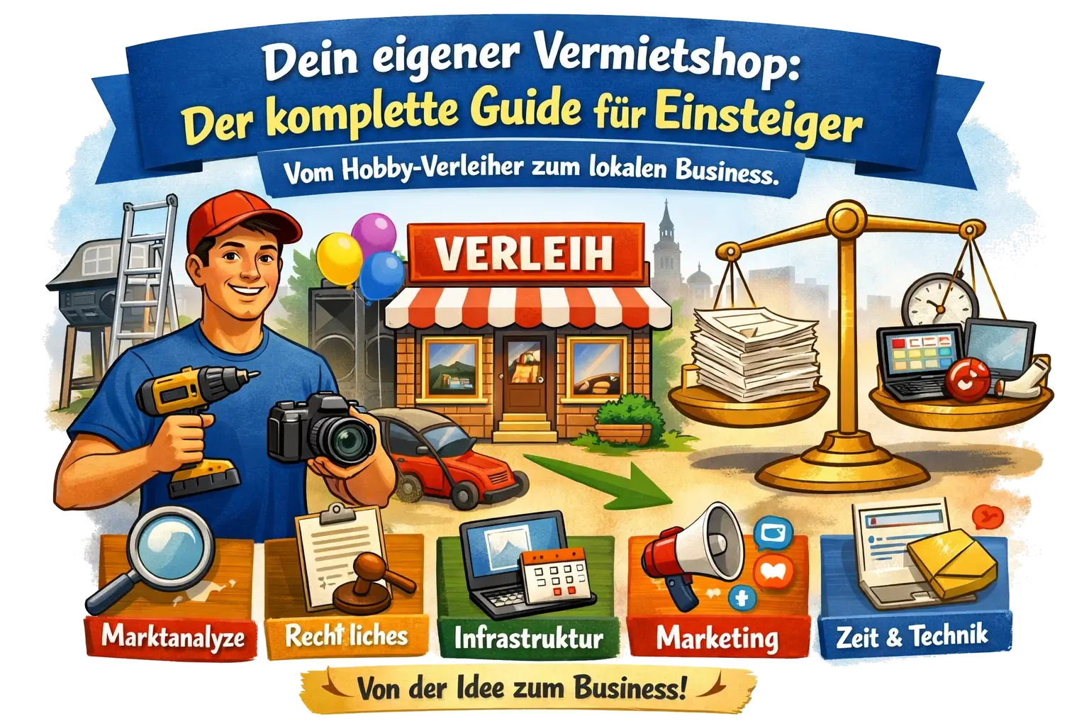 Dein eigener Vermietshop: Der komplette Guide für Einsteiger (2026)